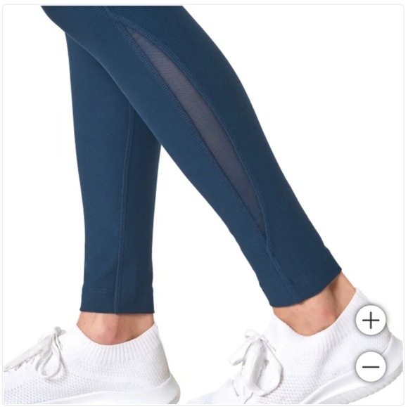 NWT Mondetta Ladies' High Waist Active Legging Blue L - Picture 5 of 5